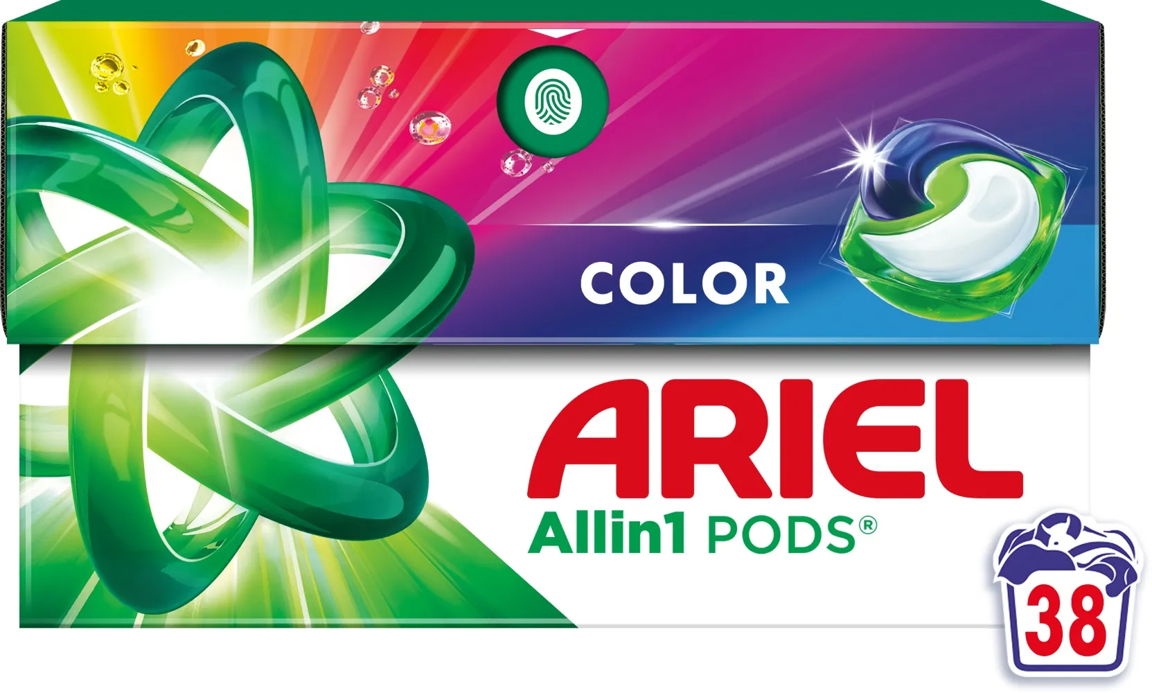 Capsule Ariel Pods Color 38 buc
