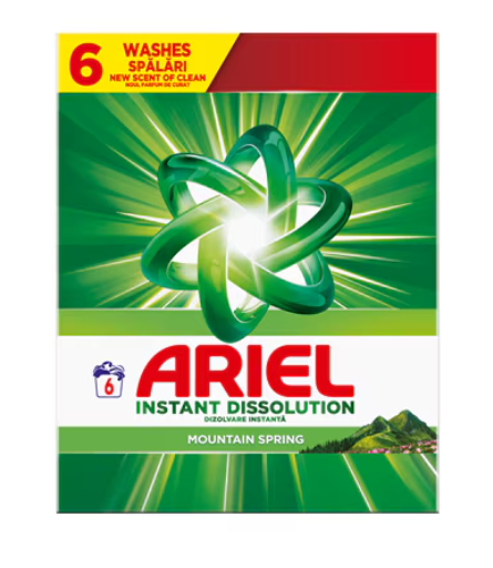 Detergent pudra Ariel Mountain Spring 6 spalari