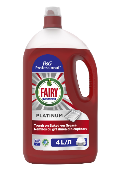 Detergent vase Fairy Platinum Professional 4 L