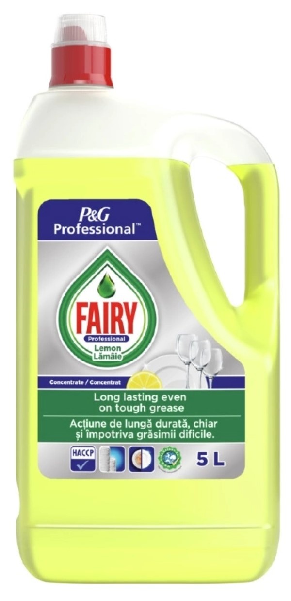 Detergent vase Fairy Lemon Professional 5 L