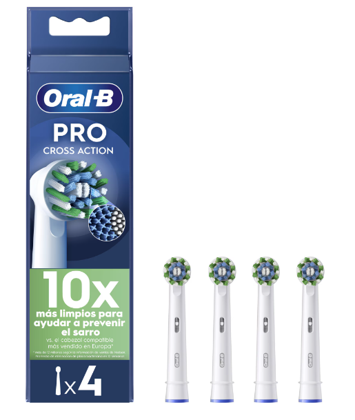 Rezerve Oral-B Cross Action 4 buc