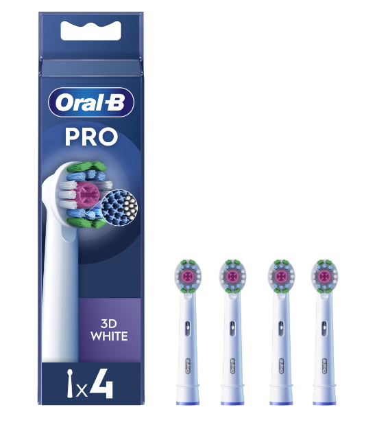 Насадки для зубной щетки Oral-B 3D White 4 шт