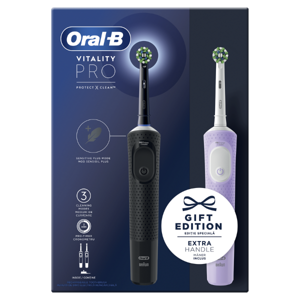 Periuta electrica Oral-B Vital Pro Duo Cross Action
