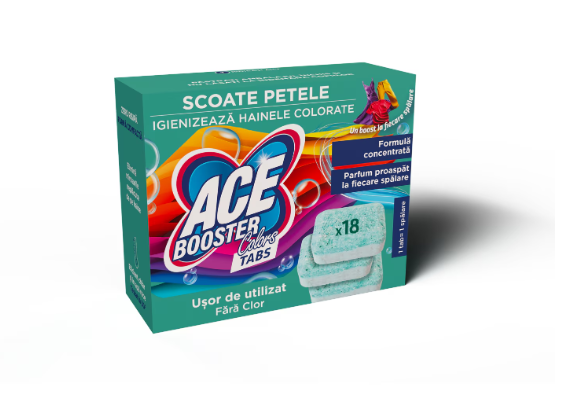Detergent ACE Colors Tabs 18 buc