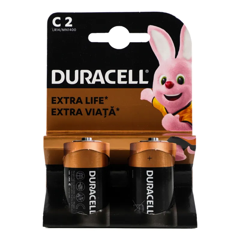 Baterii Duracell C MN1400 2 buc
