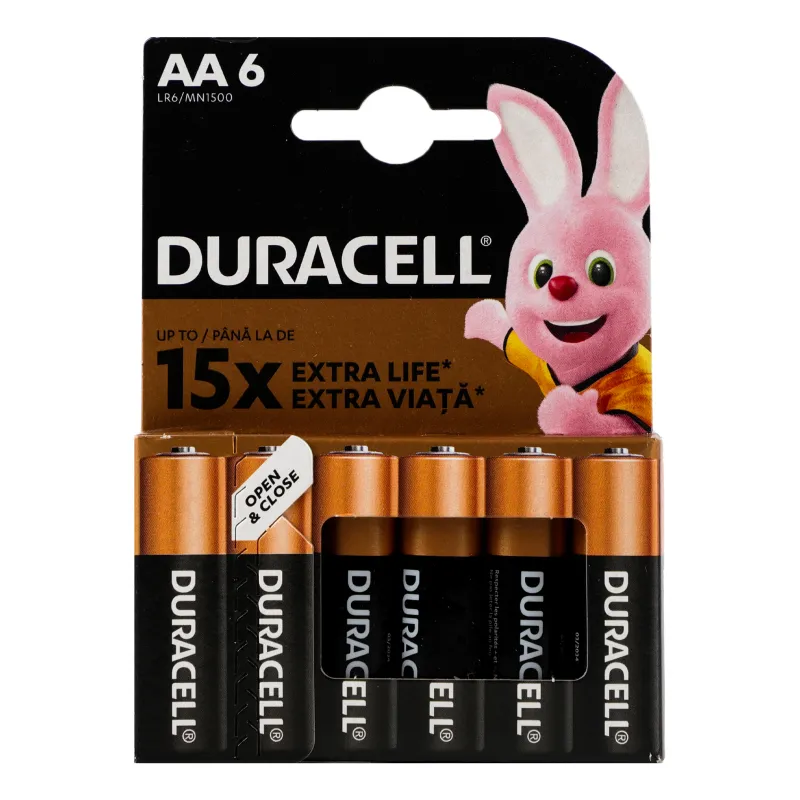 Baterii Duracell AA 6 buc Special Pack