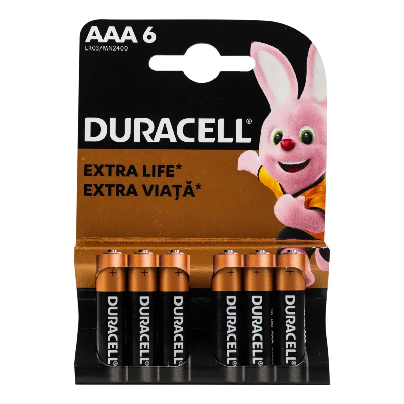 Baterii Duracell AAA 6 buc Special Pack