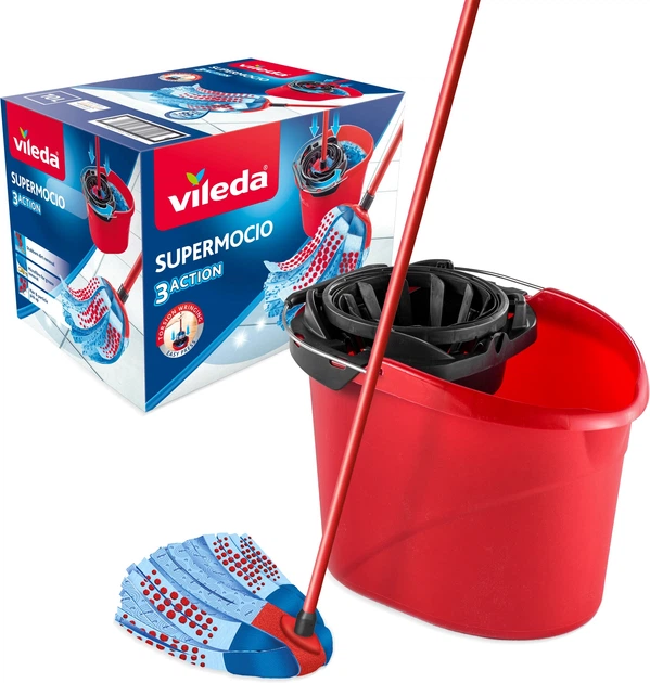 Vileda Set Supermocio 3Action 1 buc