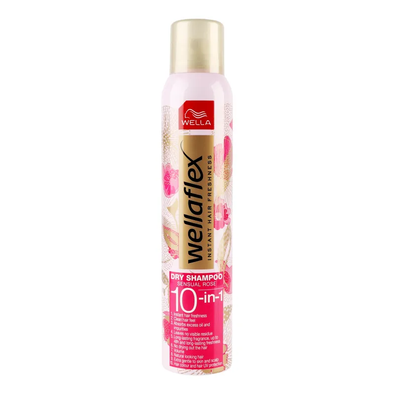 Sampon uscat Wellaflex Sensual Rose 180 ml
