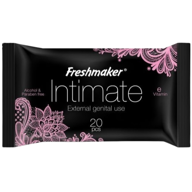 Салфетки влажные Freshmaker Интим 20 шт 1/12