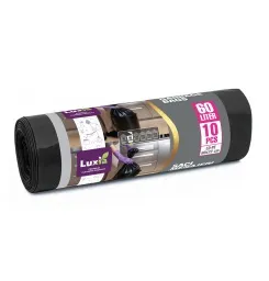 LUXIA Pungi p/u gunoi Ultrarezistenti 60 l 10 buc