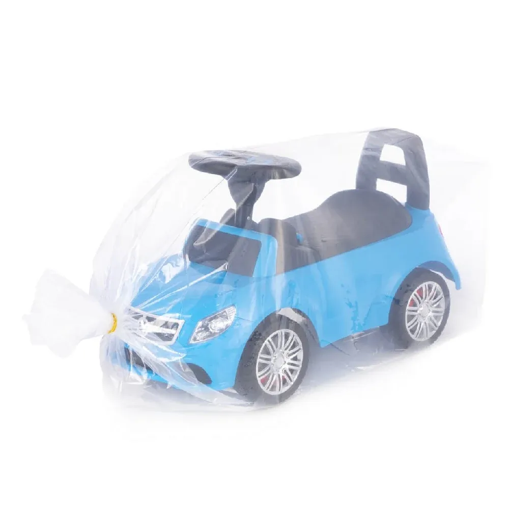 Tolocar SuperCar pentru copii cu volan muzical, albastru, Polesie (84484)