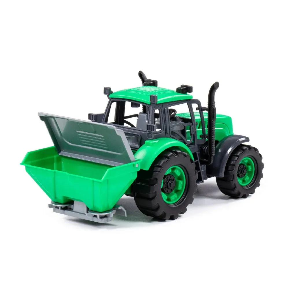 Tractor agricol cu inerție Progress, verde, Polesie (91239)