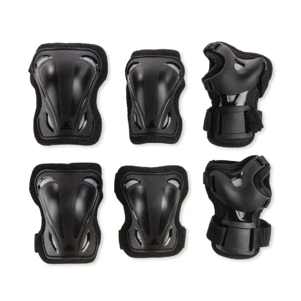 Set de protecție pentru copii 6 piese, negru (63586)