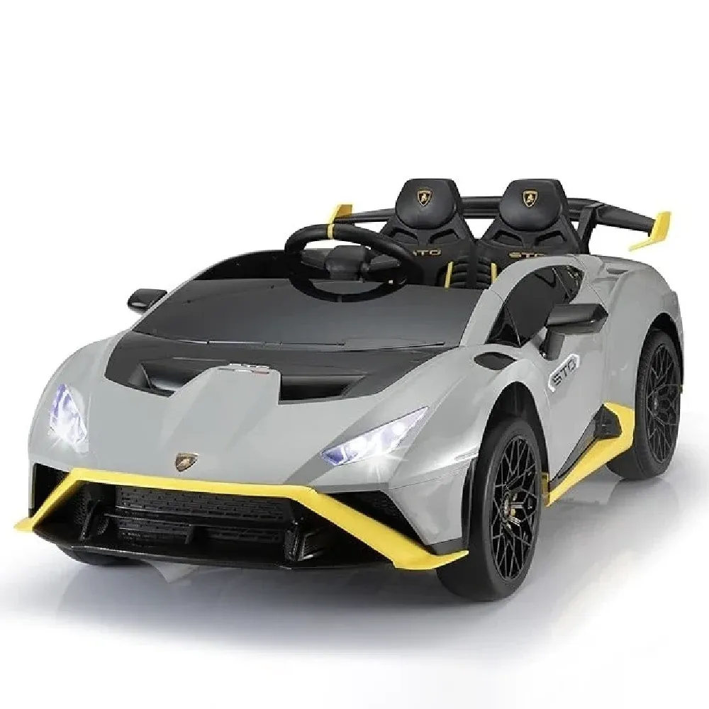 Mașină electrică pentru copii Lamborghini Huracán STO, gri (21169)