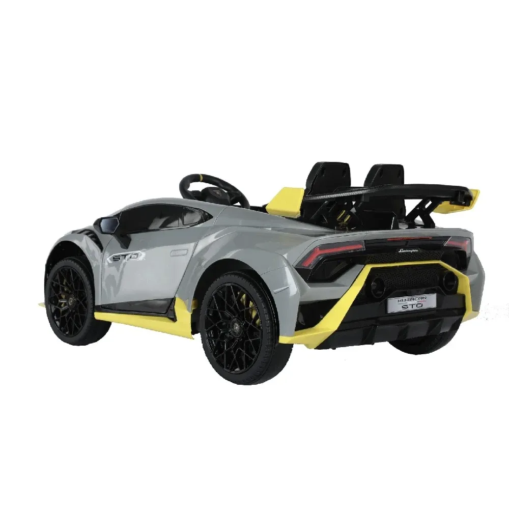 Mașină electrică pentru copii Lamborghini Huracán STO, gri (21169)
