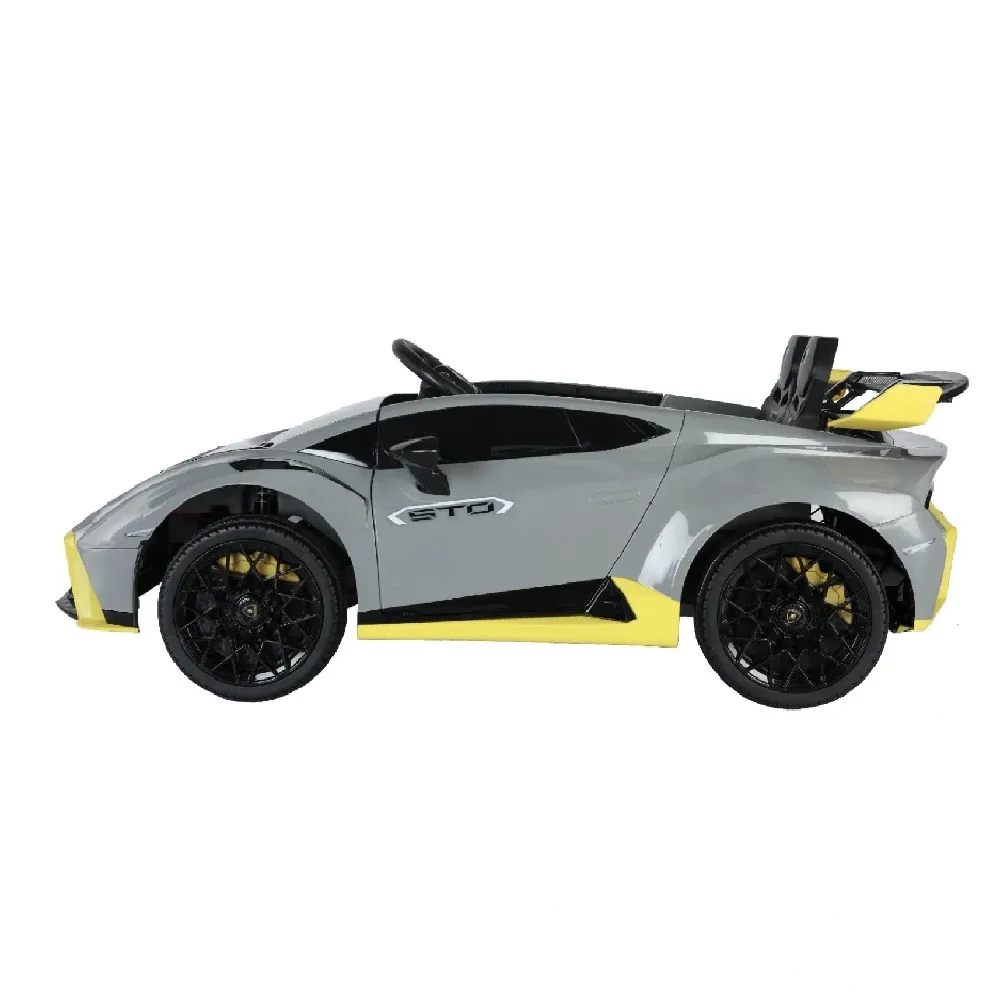 Mașină electrică pentru copii Lamborghini Huracán STO, gri (21169)