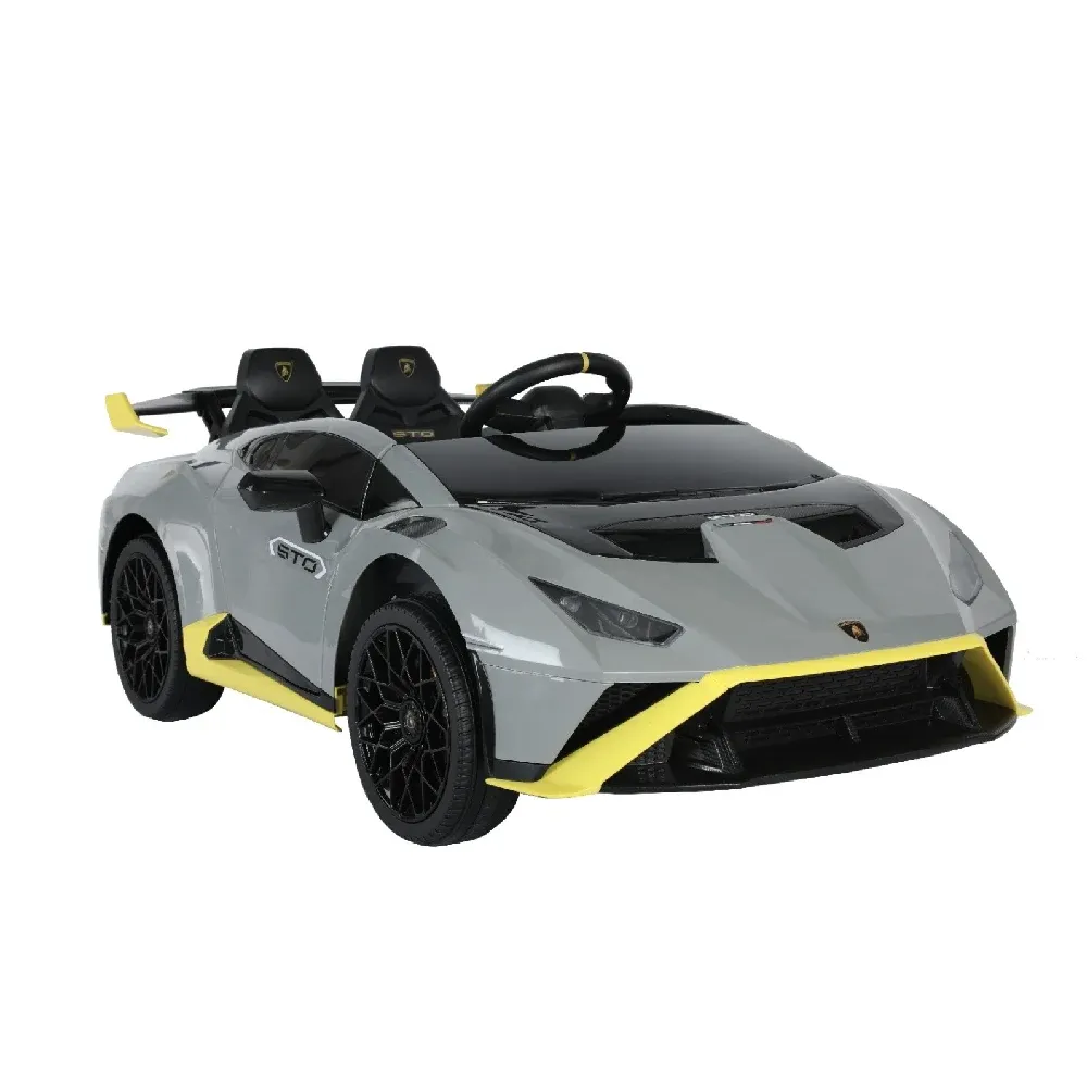 Mașină electrică pentru copii Lamborghini Huracán STO, gri (21169)