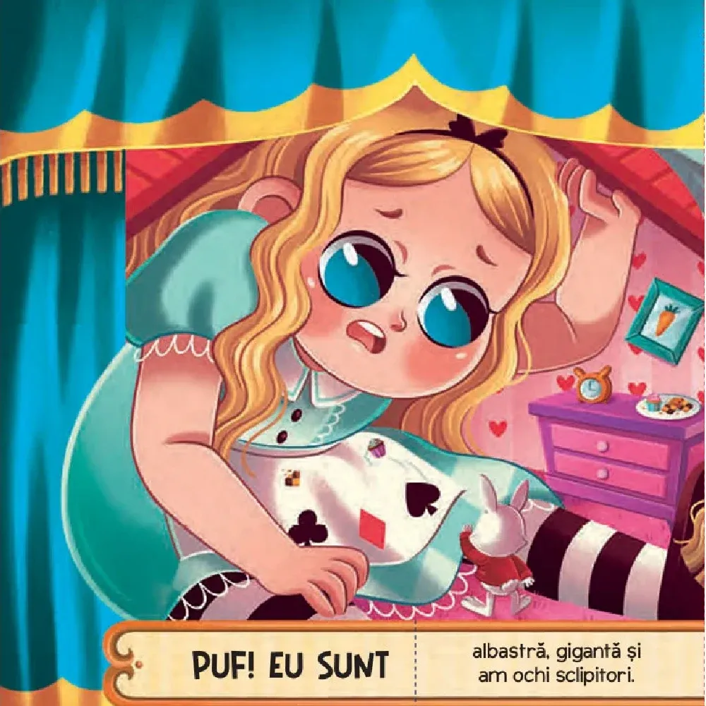 Alice în Ţara Minunilor. 5 cortine magice (03447)