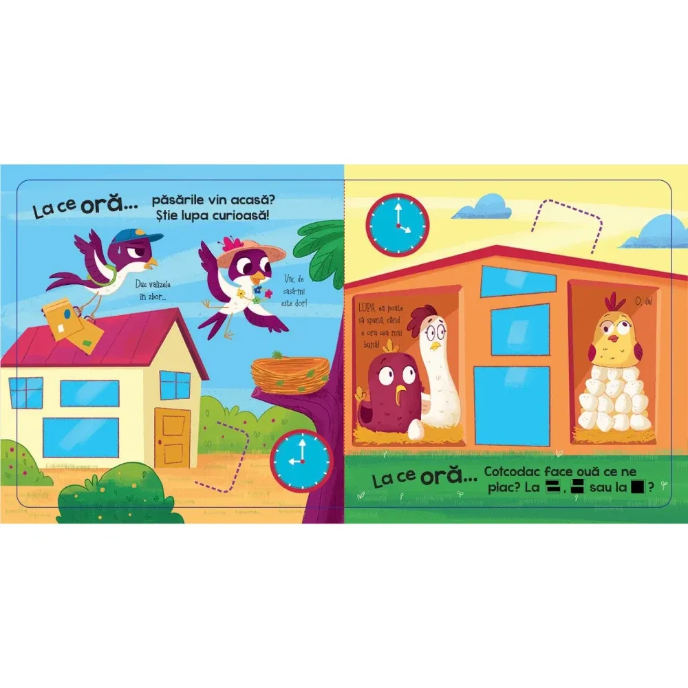 Carte Lupa Magica. La ce ora… (03614)