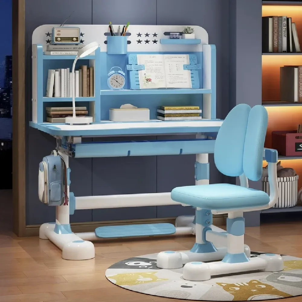 Set birou pentru copii cu scaun reglabil 8