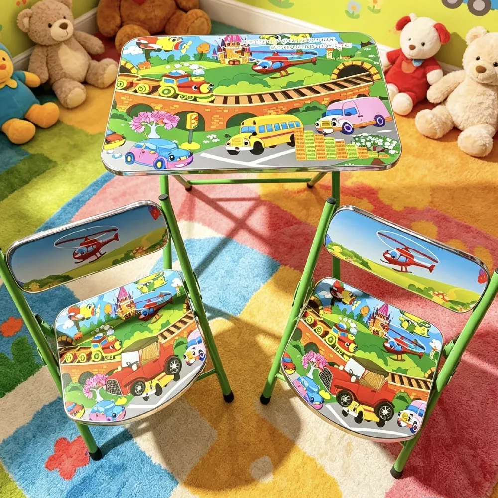 Set masa si 2 scaune pentru copii 4