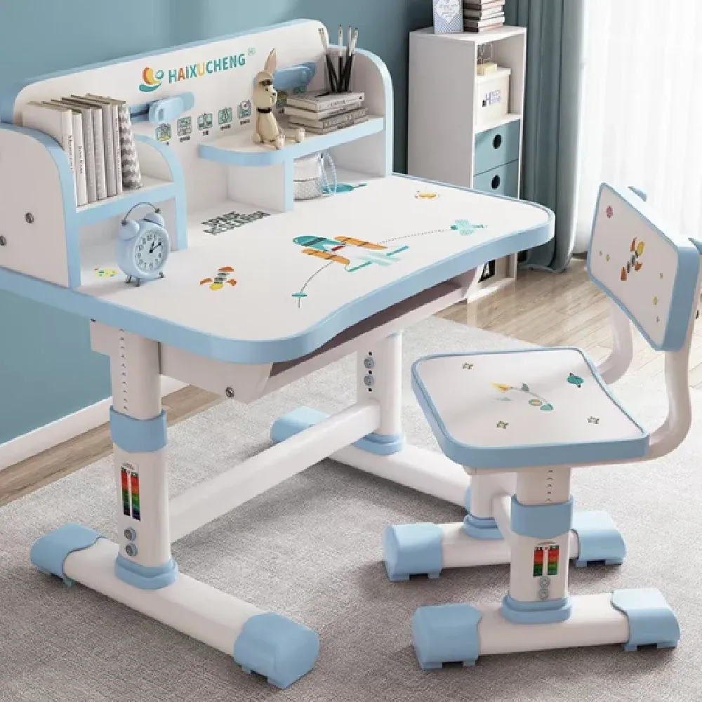 Set birou pentru copii cu scaun reglabil 9