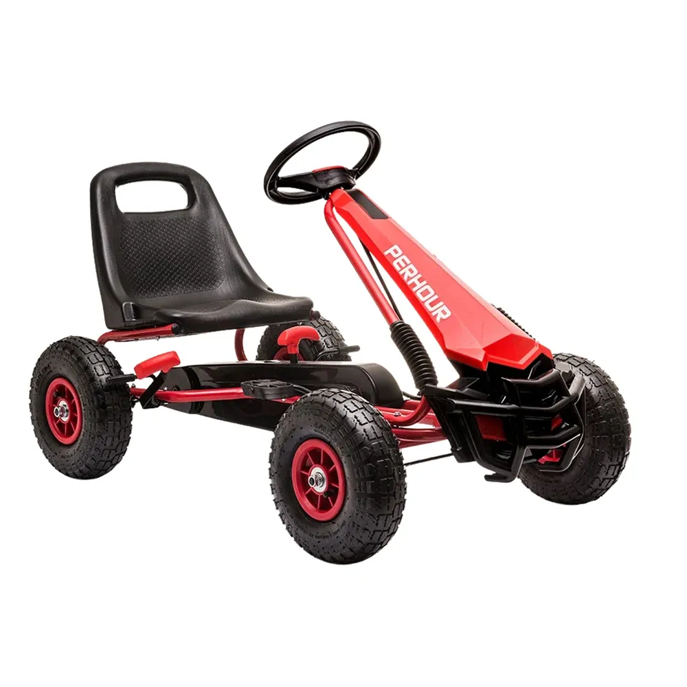 Kart cu pedale pentru copii (G205/1 rosu)
