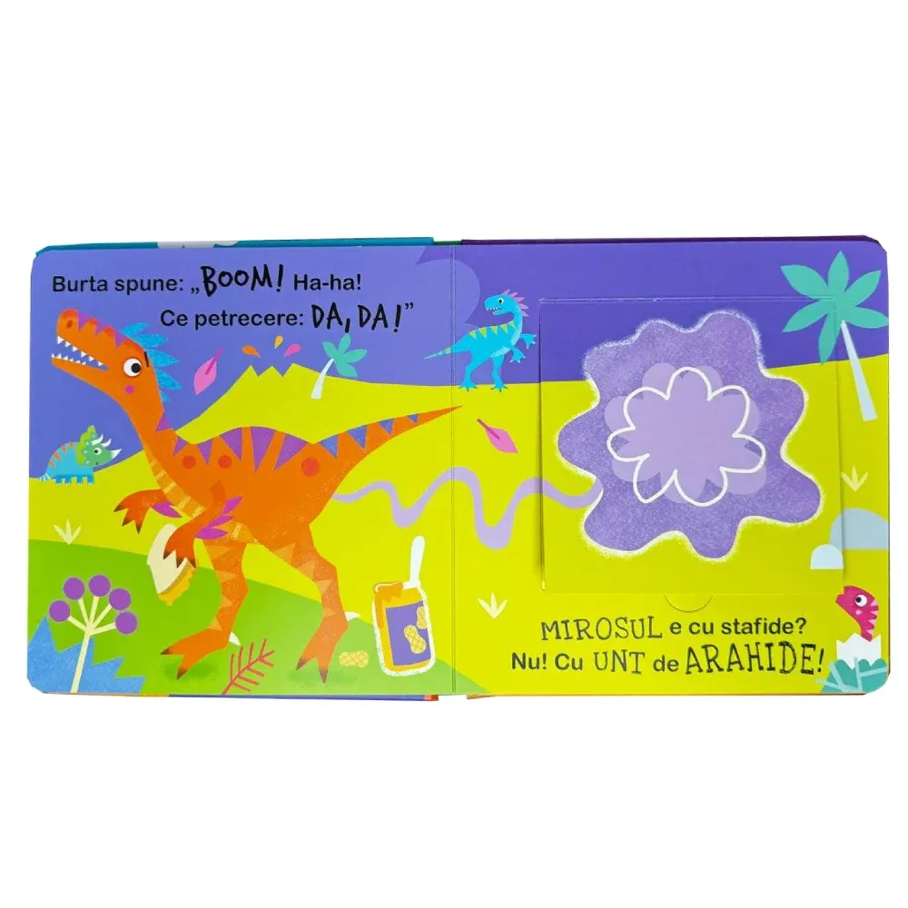 Carte cu clapete. Dino Pârţ (Răzuieşte şi miroase) (03331)