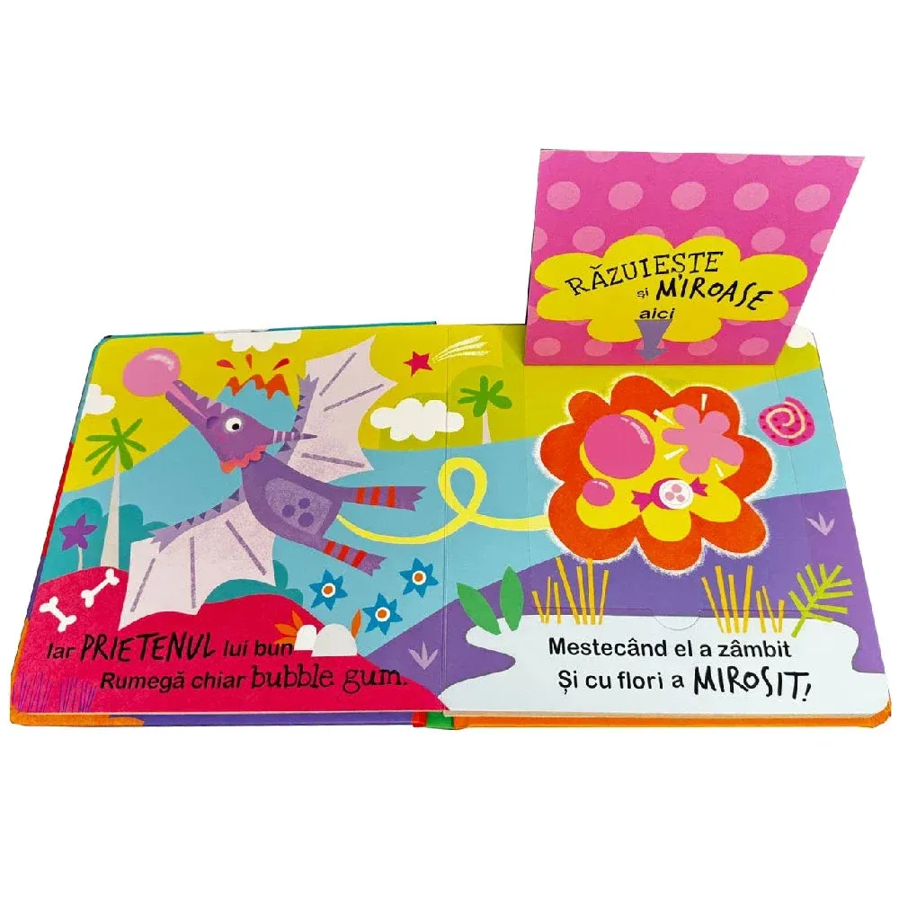 Carte cu clapete. Dino Pârţ (Răzuieşte şi miroase) (03331)