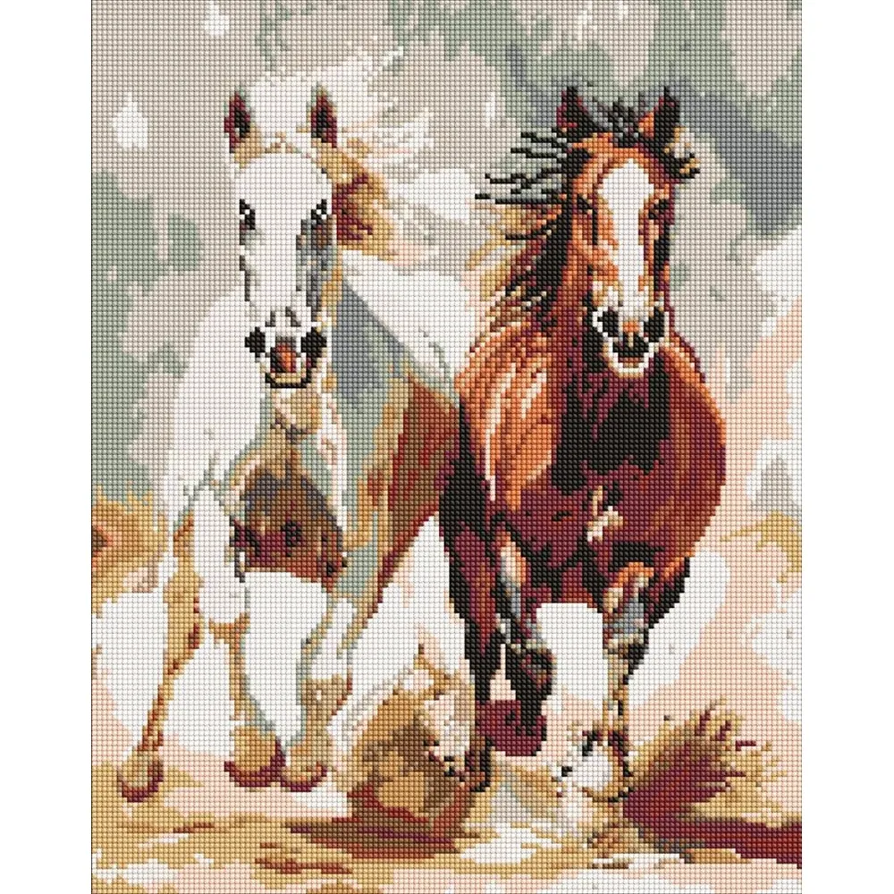 Mozaic cu diamante Cursă, 40×50 cm, Ideyka (AMO20044)