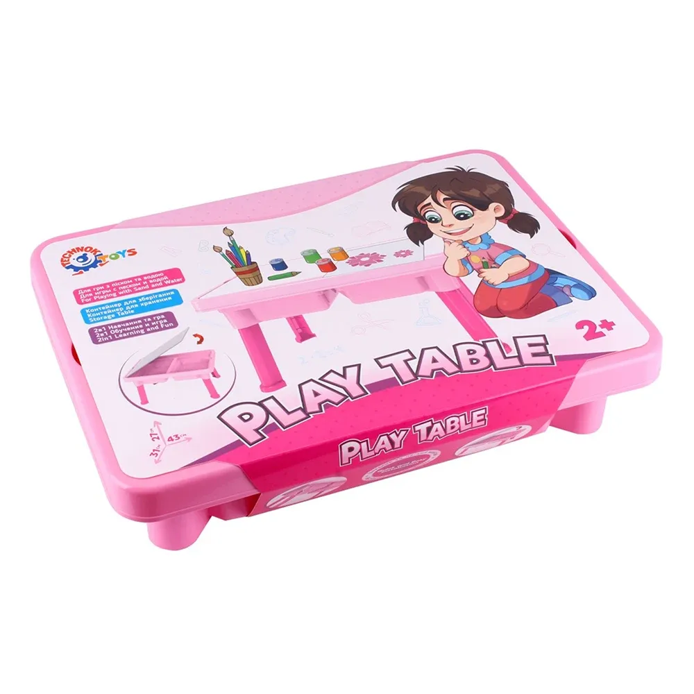 Игровой стол 2 в 1 с местом для хранения, Технок (7853)