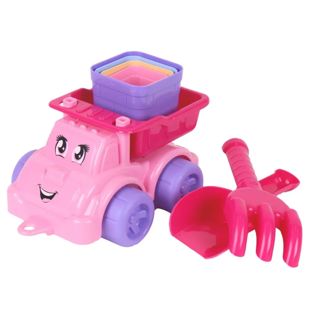 Set pentru nisip cu mașinuță și accesorii, Technok (07051)