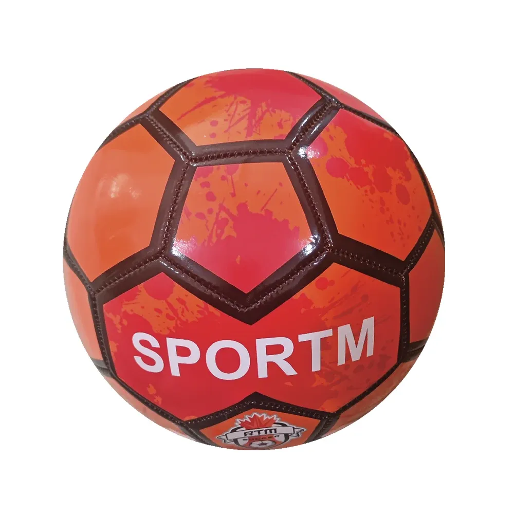 Minge de fotbal cusută, mărimea 5, portocalie, RTM (975313)