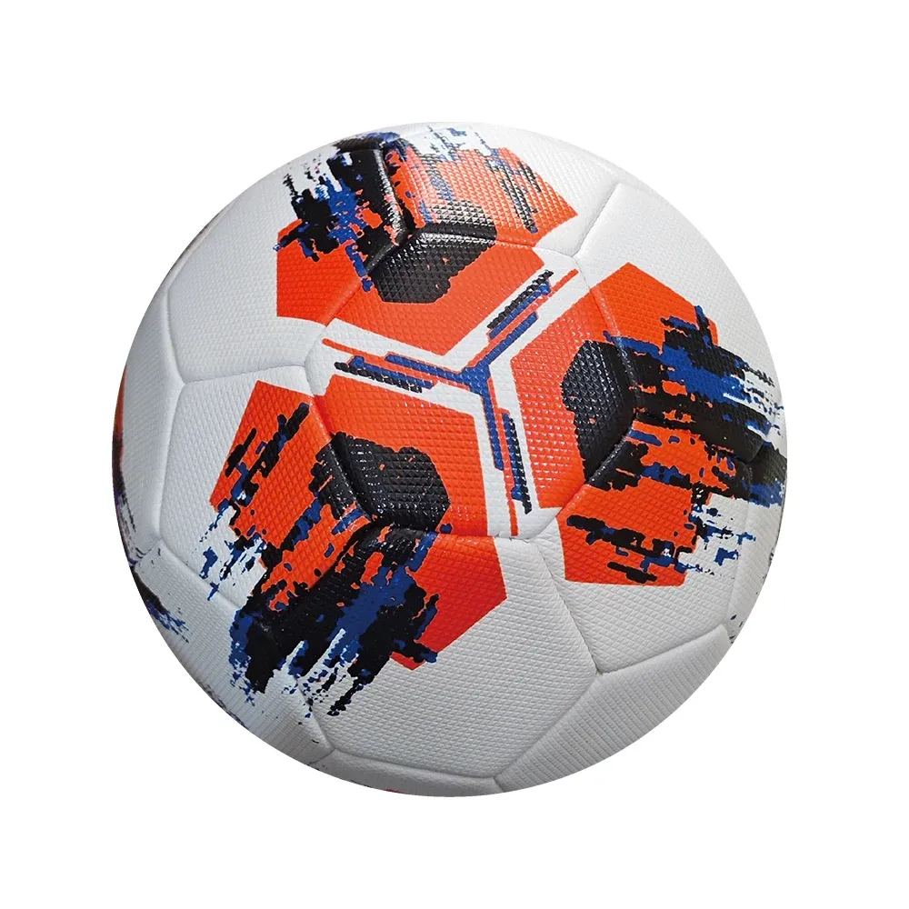 Minge de fotbal cusută, mărimea 5, portocalie, RTM (807296)