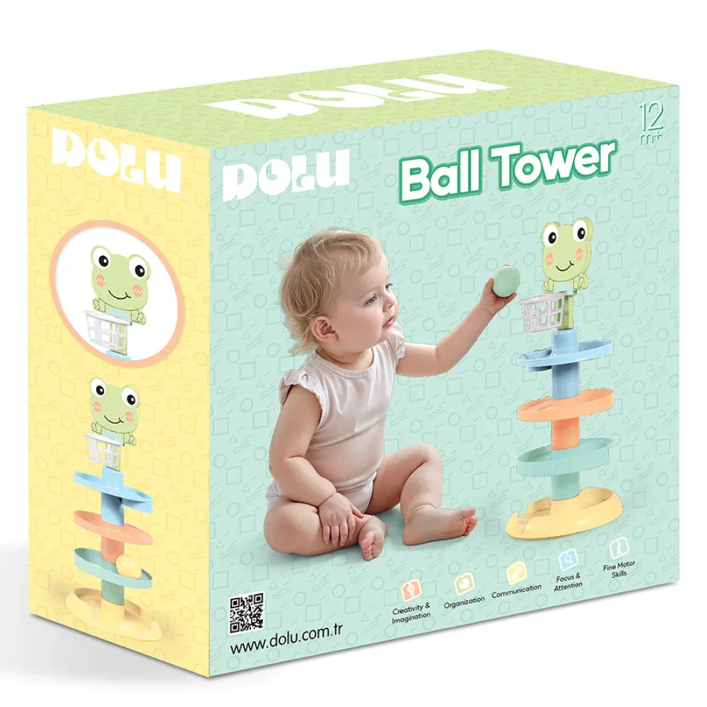 Turn interactiv cu bile pentru copii, Dolu (5208)