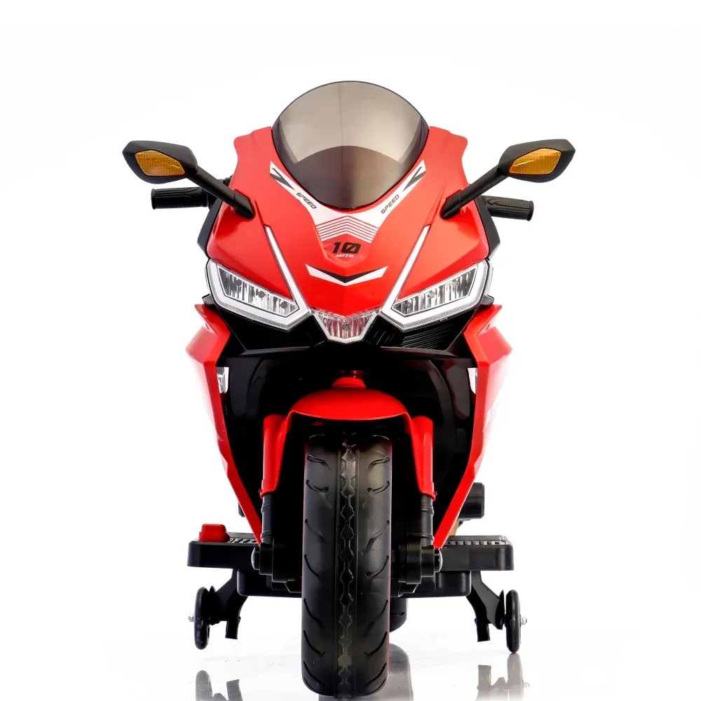 Motocicletă electrică pentru copii, roșie (56782)