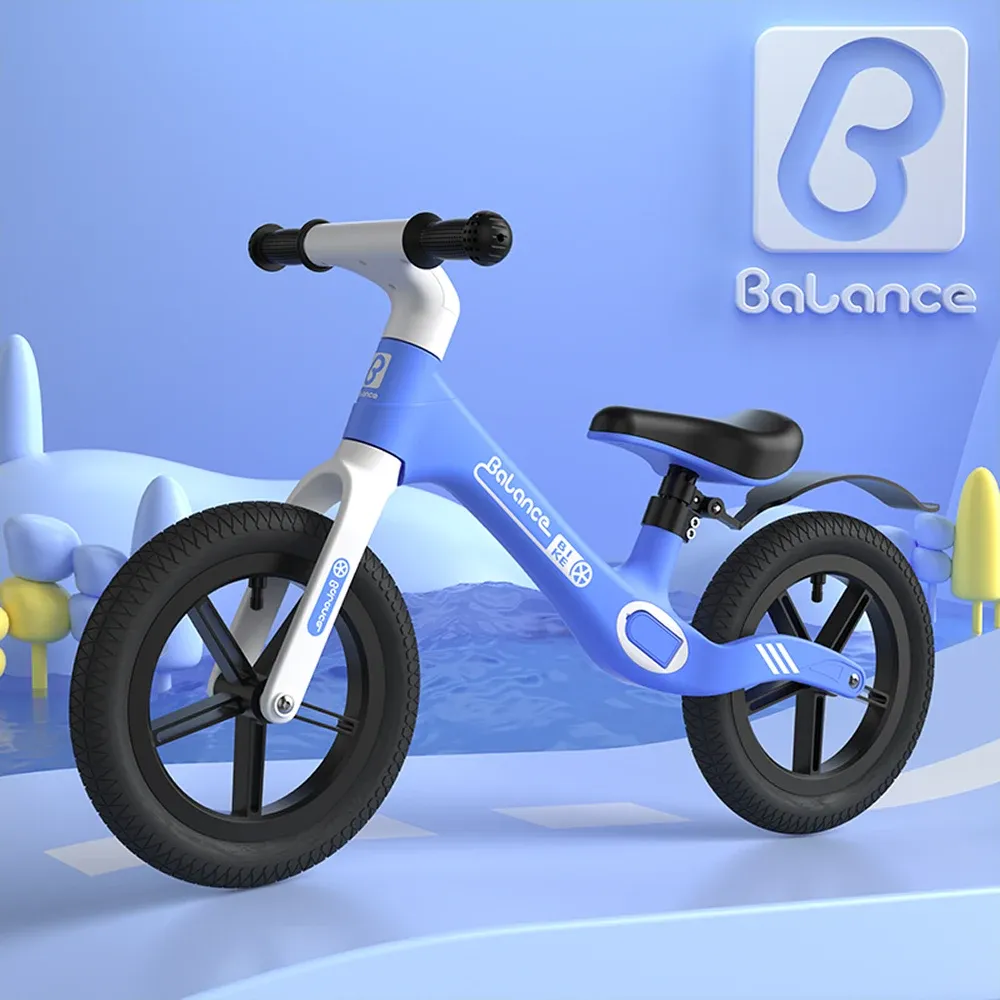 Велосипед без педалей детский, 12 футов, синий (28369)