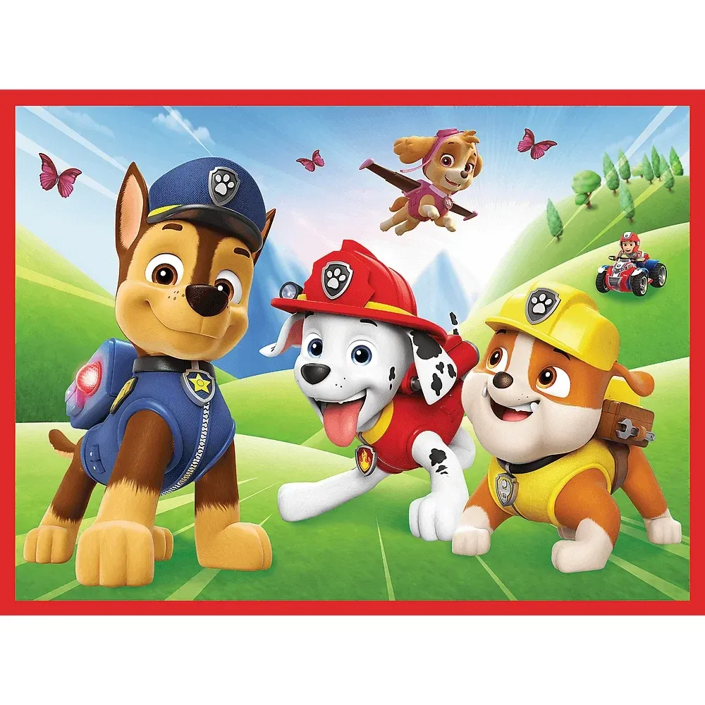 Puzzle 2 in 1 + Memos „Patrula Catelusilor” (93337)