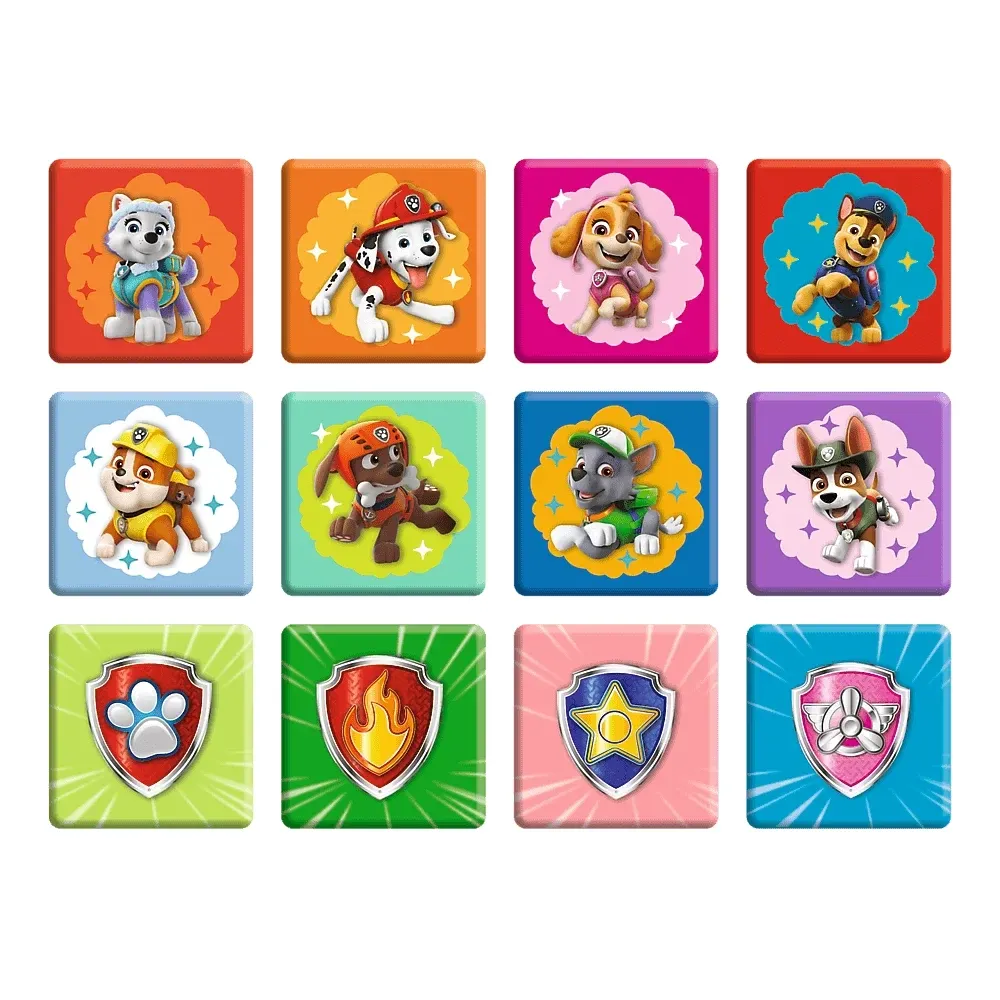 Puzzle 2 in 1 + Memos „Patrula Catelusilor” (93337)
