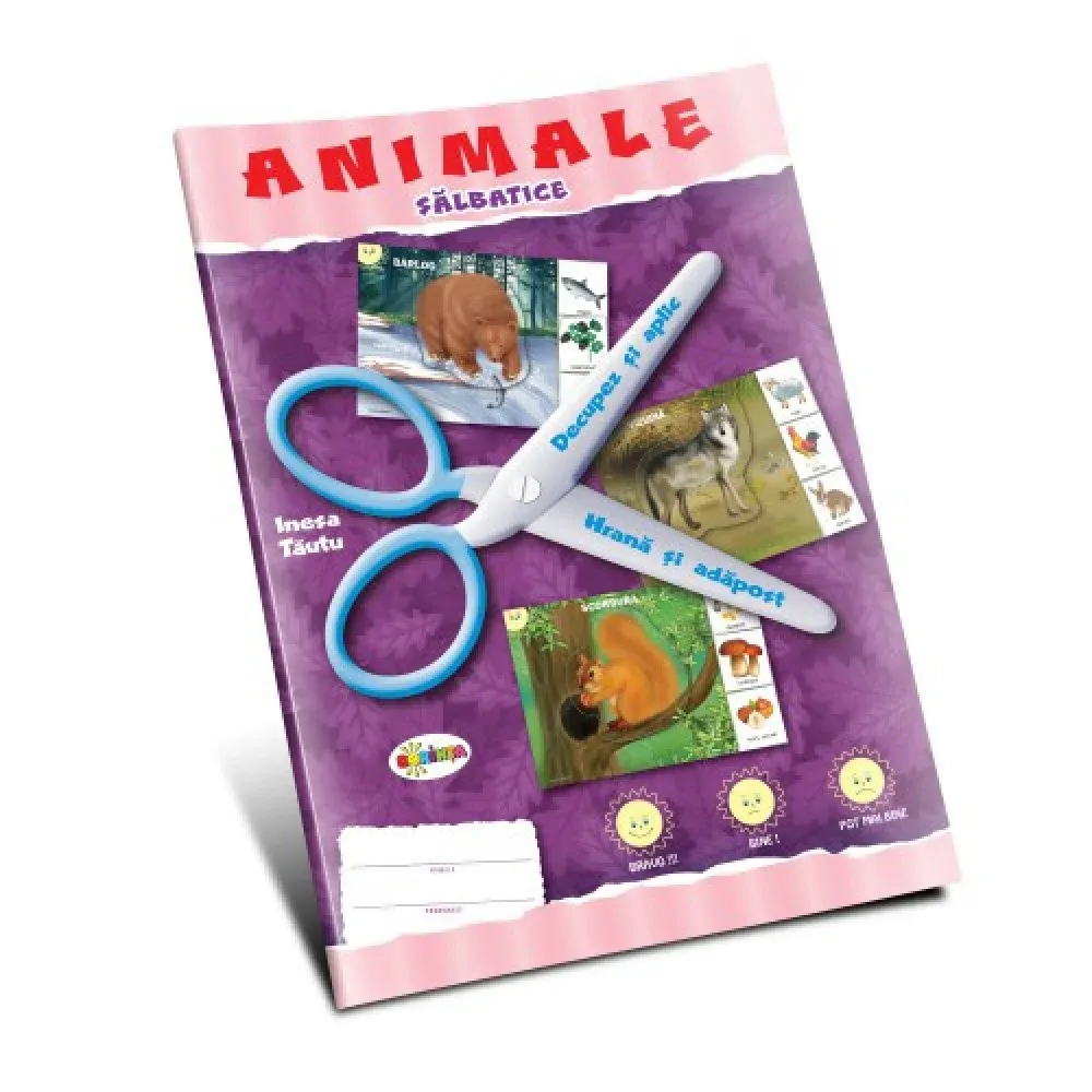 Animale sălbatice (cu foi detașabile) (34270)