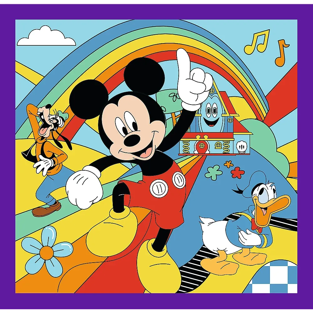 Mickey și echipa lui veselă, 3 in 1 (34894)