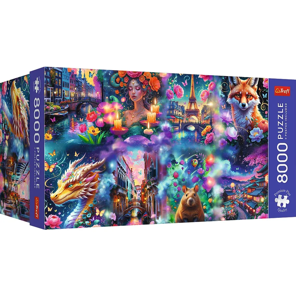 Lume colorată, 8000 elemente Premium Plus (81080)