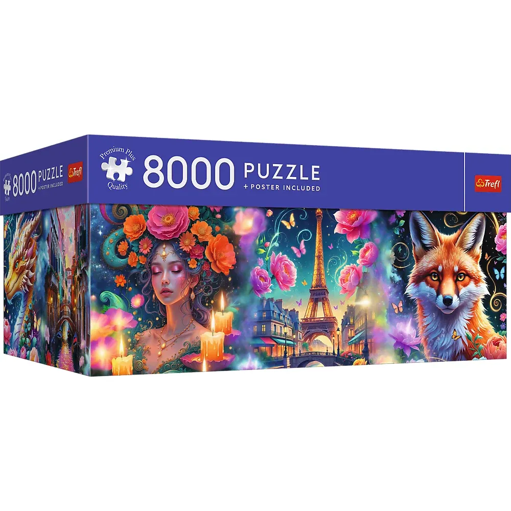 Lume colorată, 8000 elemente Premium Plus (81080)