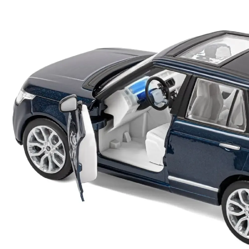 Mașină din metal Range Rover, scară 1:24, albastră, MSZ (68263A)