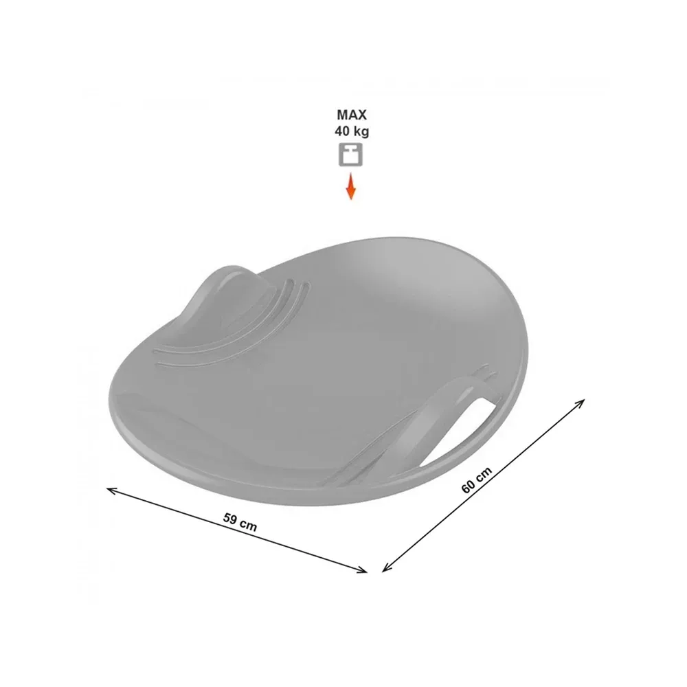 Sanie tip disc cu manere, Technok (05057)