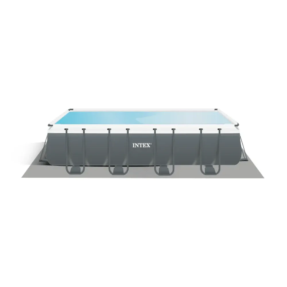 Piscină cu cadru metalic Ultra XTR Frame dreptunghiulară 732×366×132 cm, 31805 L, filtru nisip 7900 l/h, set complet, Intex (26364)