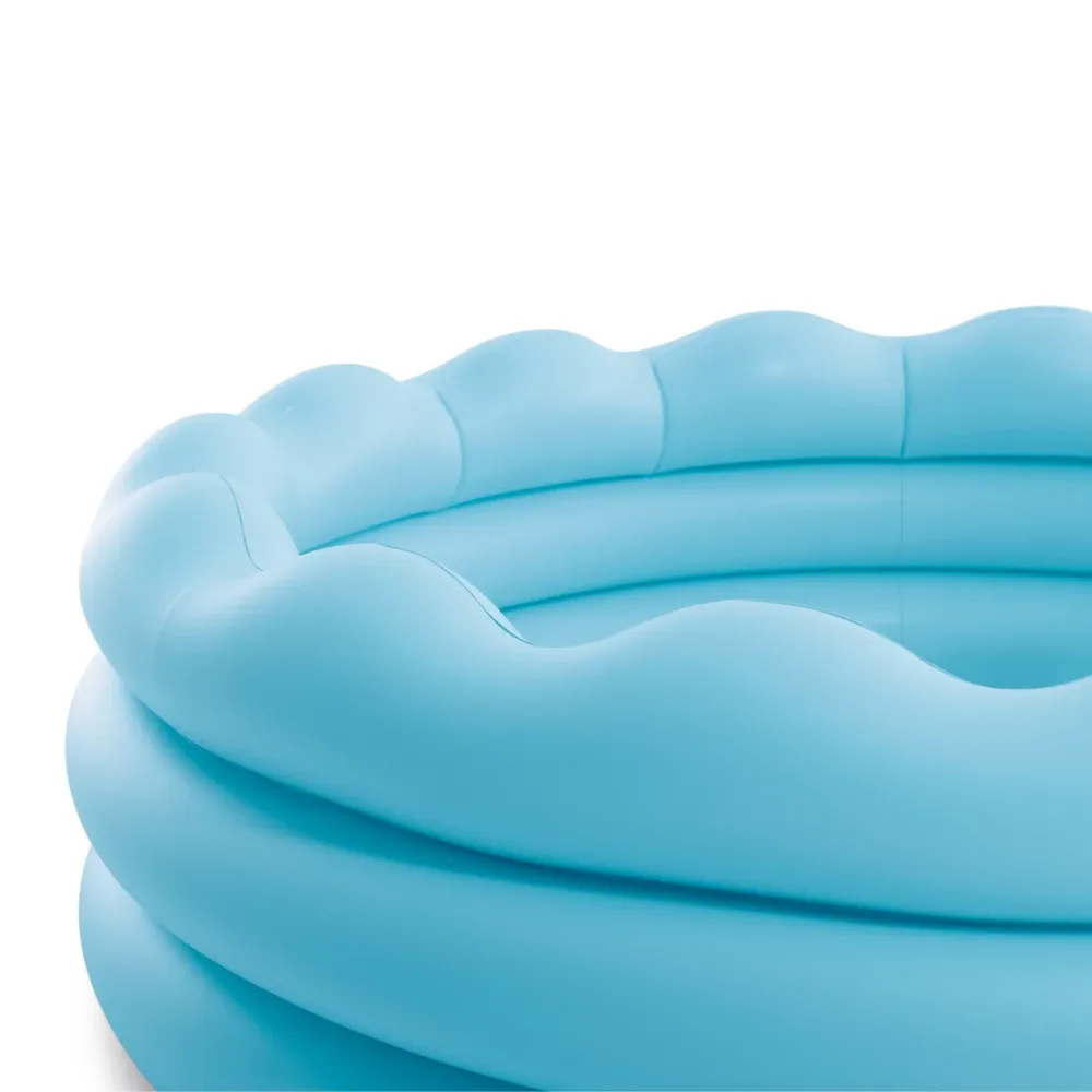 Piscină gonflabilă pentru copii cu margine ondulată, 168×46 cm, 575 L, 3+ ani, Intex (56191)