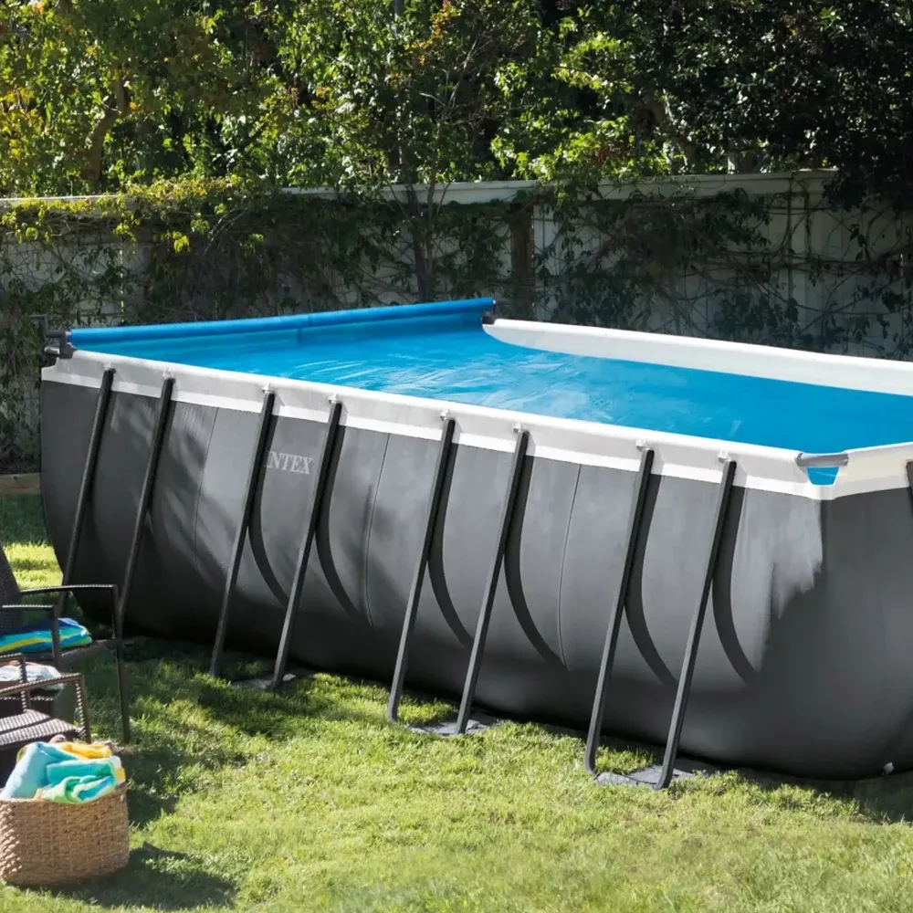 Derulator pentru prelată solară piscină dreptunghiulară 274–488 cm, Intex (28051)