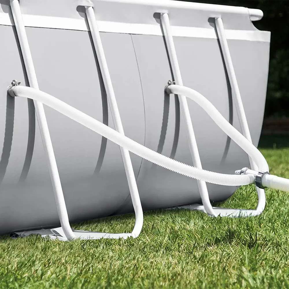 Piscină cu cadru metalic Prism Frame Oval 503×274×122 cm, 13365 L, cu pompă 5678 L/h, set complet, Intex (26796)